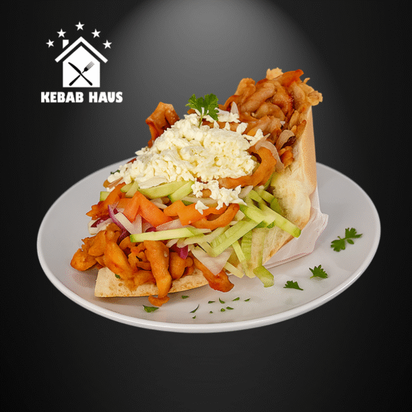 8. Chicken Döner mit Käse